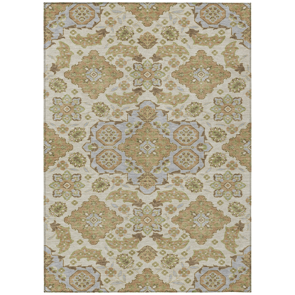 Piper Looms Chantille Global ACN1853 Beige Machine Washable Area Rug main image