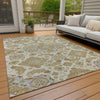 Piper Looms Chantille Global ACN1853 Beige Machine Washable Area Rug Outdoor Lifestyle Image Feature