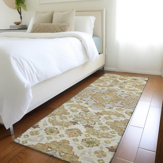 Piper Looms Chantille Global ACN1853 Beige Machine Washable Area Rug Runner Lifestyle Image Feature