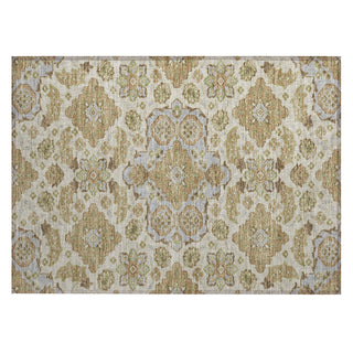 Piper Looms Chantille Global ACN1853 Beige Machine Washable Area Rug Scatter Main Image