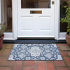 Piper Looms Chantille Global ACN1853 Blue Machine Washable Area Rug Scatter Outdoor Lifestyle Image Feature