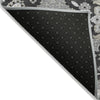 Piper Looms Chantille Global ACN1853 Charcoal Machine Washable Area Rug Backing Image