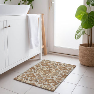 Piper Looms Chantille Global ACN1853 Copper Machine Washable Area Rug Scatter Lifestyle Image Feature