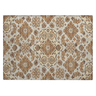 Piper Looms Chantille Global ACN1853 Copper Machine Washable Area Rug Scatter Main Image