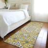 Piper Looms Chantille Global ACN1853 Gold Machine Washable Area Rug Runner Lifestyle Image Feature