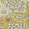 Piper Looms Chantille Global ACN1853 Gold Machine Washable Area Rug Swatch Image