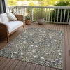 Piper Looms Chantille Global ACN1853 Mocha Machine Washable Area Rug Outdoor Lifestyle Image Feature