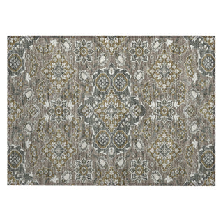 Piper Looms Chantille Global ACN1853 Mocha Machine Washable Area Rug Scatter Main Image