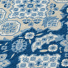 Piper Looms Chantille Global ACN1853 Navy Machine Washable Area Rug Swatch Image