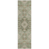 Piper Looms Chantille Global ACN1853 Sage Machine Washable Area Rug Runner Main Image