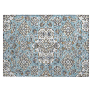 Piper Looms Chantille Global ACN1853 Sky Machine Washable Area Rug Scatter Main Image