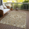 Piper Looms Chantille Global ACN1853 Taupe Machine Washable Area Rug Outdoor Lifestyle Image Feature