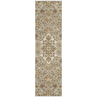 Piper Looms Chantille Global ACN1853 Taupe Machine Washable Area Rug Runner Main Image