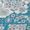Piper Looms Chantille Global ACN1853 Teal Machine Washable Area Rug Swatch Image