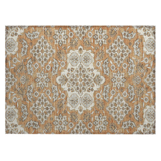 Piper Looms Chantille Global ACN1853 Terracotta Machine Washable Area Rug Scatter Main Image