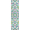 Piper Looms Chantille Global ACN1853 White Machine Washable Area Rug Runner Main Image
