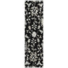 Piper Looms Chantille Global ACN1854 Black Machine Washable Area Rug Runner Main Image