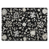 Piper Looms Chantille Global ACN1854 Black Machine Washable Area Rug Scatter Main Image