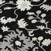 Piper Looms Chantille Global ACN1854 Black Machine Washable Area Rug Swatch Image