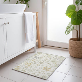 Piper Looms Chantille Global ACN1854 Ivory Machine Washable Area Rug Scatter Lifestyle Image Feature