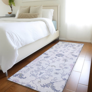 Piper Looms Chantille Global ACN1854 Lavender Machine Washable Area Rug Runner Lifestyle Image Feature
