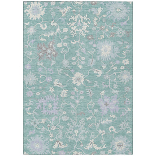 Piper Looms Chantille Global ACN1854 Seafoam Machine Washable Area Rug main image