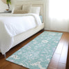 Piper Looms Chantille Global ACN1854 Seafoam Machine Washable Area Rug Runner Lifestyle Image Feature