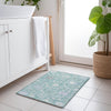 Piper Looms Chantille Global ACN1854 Seafoam Machine Washable Area Rug Scatter Lifestyle Image Feature