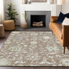 Piper Looms Chantille Global ACN1854 Taupe Machine Washable Area Rug Lifestyle Image Feature