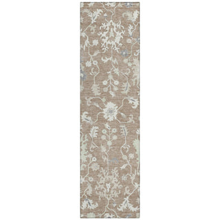 Piper Looms Chantille Global ACN1854 Taupe Machine Washable Area Rug Runner Main Image