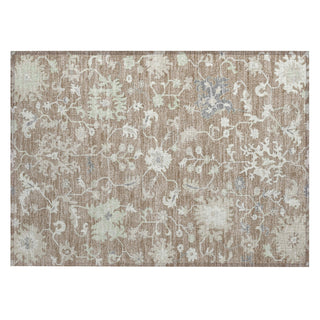 Piper Looms Chantille Global ACN1854 Taupe Machine Washable Area Rug Scatter Main Image