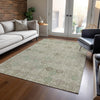 Piper Looms Chantille Geometric ACN1855 Beige Machine Washable Area Rug Lifestyle Image Feature