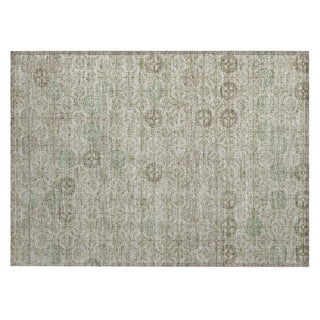 Piper Looms Chantille Geometric ACN1855 Beige Machine Washable Area Rug Scatter Main Image