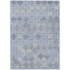 Piper Looms Chantille Geometric ACN1855 Blue Machine Washable Area Rug main image