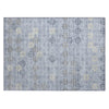 Piper Looms Chantille Geometric ACN1855 Blue Machine Washable Area Rug Scatter Main Image