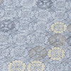 Piper Looms Chantille Geometric ACN1855 Blue Machine Washable Area Rug Swatch Image