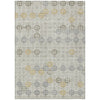 Piper Looms Chantille Geometric ACN1855 Ivory Machine Washable Area Rug main image