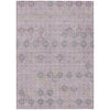 Piper Looms Chantille Geometric ACN1855 Plum Machine Washable Area Rug main image