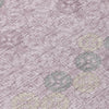 Piper Looms Chantille Geometric ACN1855 Plum Machine Washable Area Rug Swatch Image