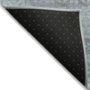 Piper Looms Chantille Geometric ACN1855 Teal Machine Washable Area Rug Backing Image