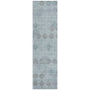 Piper Looms Chantille Geometric ACN1855 Teal Machine Washable Area Rug Runner Main Image