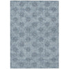 Piper Looms Chantille Damask ACN1856 Blue Machine Washable Area Rug main image