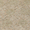 Piper Looms Chantille Damask ACN1856 Copper Machine Washable Area Rug Swatch Image