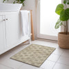 Piper Looms Chantille Damask ACN1856 Gold Machine Washable Area Rug Scatter Lifestyle Image Feature