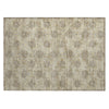 Piper Looms Chantille Damask ACN1856 Gold Machine Washable Area Rug Scatter Main Image