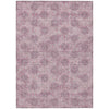 Piper Looms Chantille Damask ACN1856 Pink Machine Washable Area Rug main image