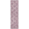 Piper Looms Chantille Damask ACN1856 Pink Machine Washable Area Rug Runner Main Image