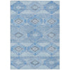 Piper Looms Chantille Aztec ACN1857 Blue Machine Washable Area Rug main image