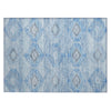 Piper Looms Chantille Aztec ACN1857 Blue Machine Washable Area Rug Scatter Main Image
