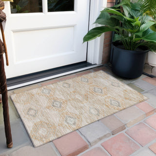 Piper Looms Chantille Aztec ACN1857 Copper Machine Washable Area Rug Scatter Outdoor Lifestyle Image Feature